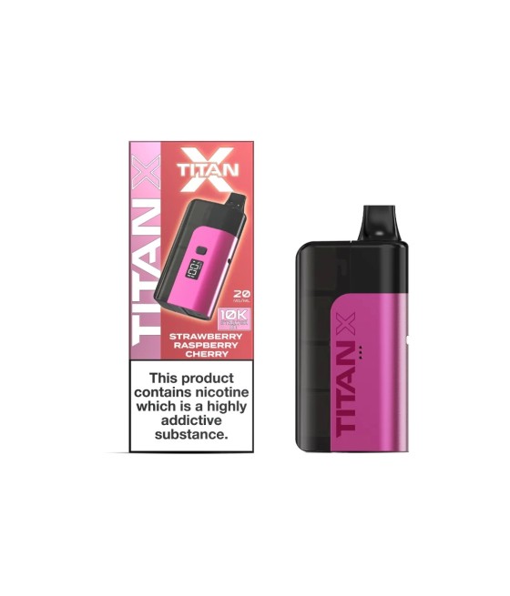 20mg Titan X 10k Puff Prefilled Pod Vape Kit