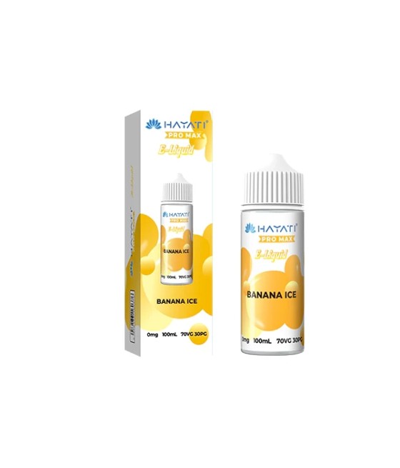 0mg Hayati Pro Max 100ml Shortfill (70VG/30PG)