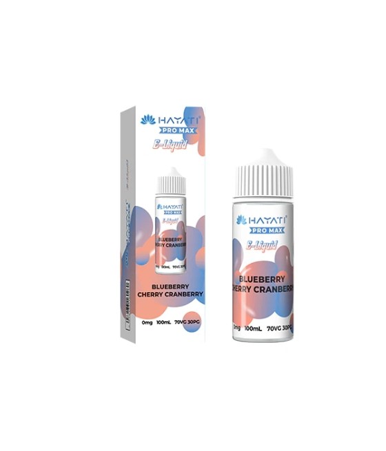 0mg Hayati Pro Max 100ml Shortfill (70VG/30PG)