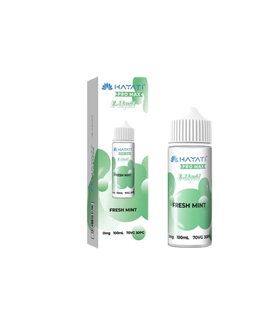 0mg Hayati Pro Max 100ml Shortfill (70VG/30PG)