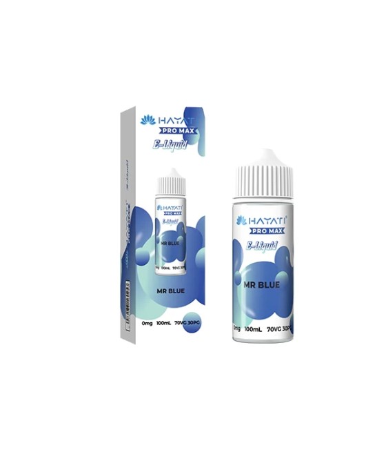 0mg Hayati Pro Max 100ml Shortfill (70VG/30PG)
