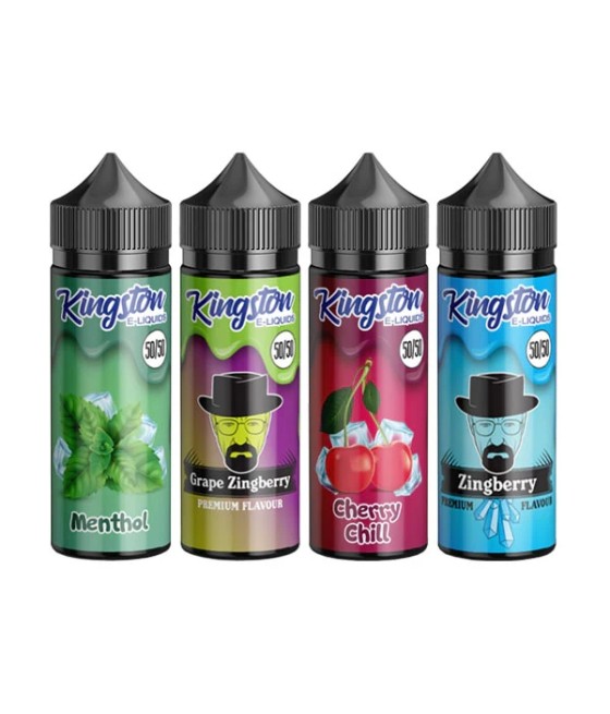 Kingston 120ml Shortfill 0mg (50VG/50PG)