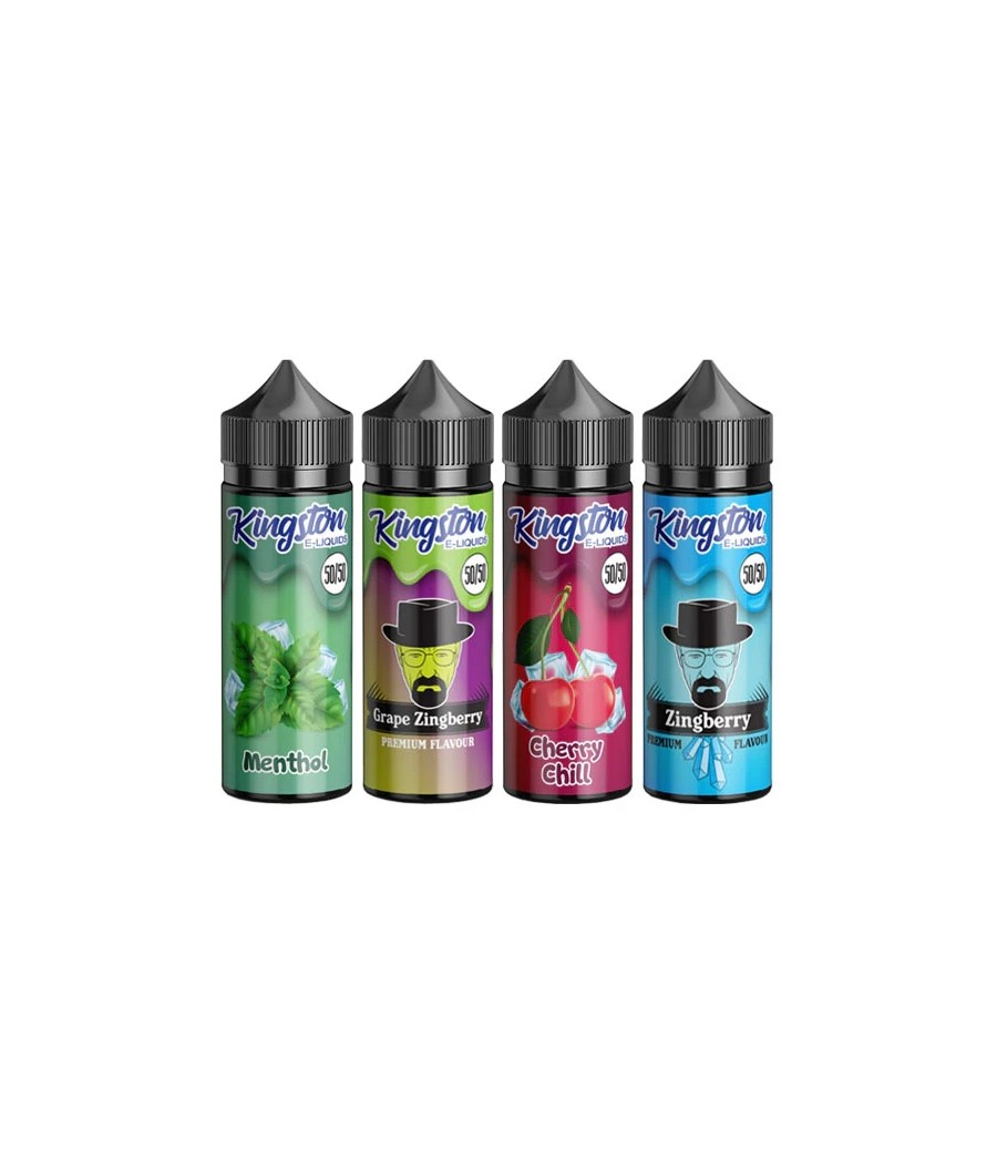 Kingston 120ml Shortfill 0mg (50VG/50PG)