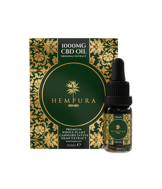 Hempura 1000mg CBD Broad...