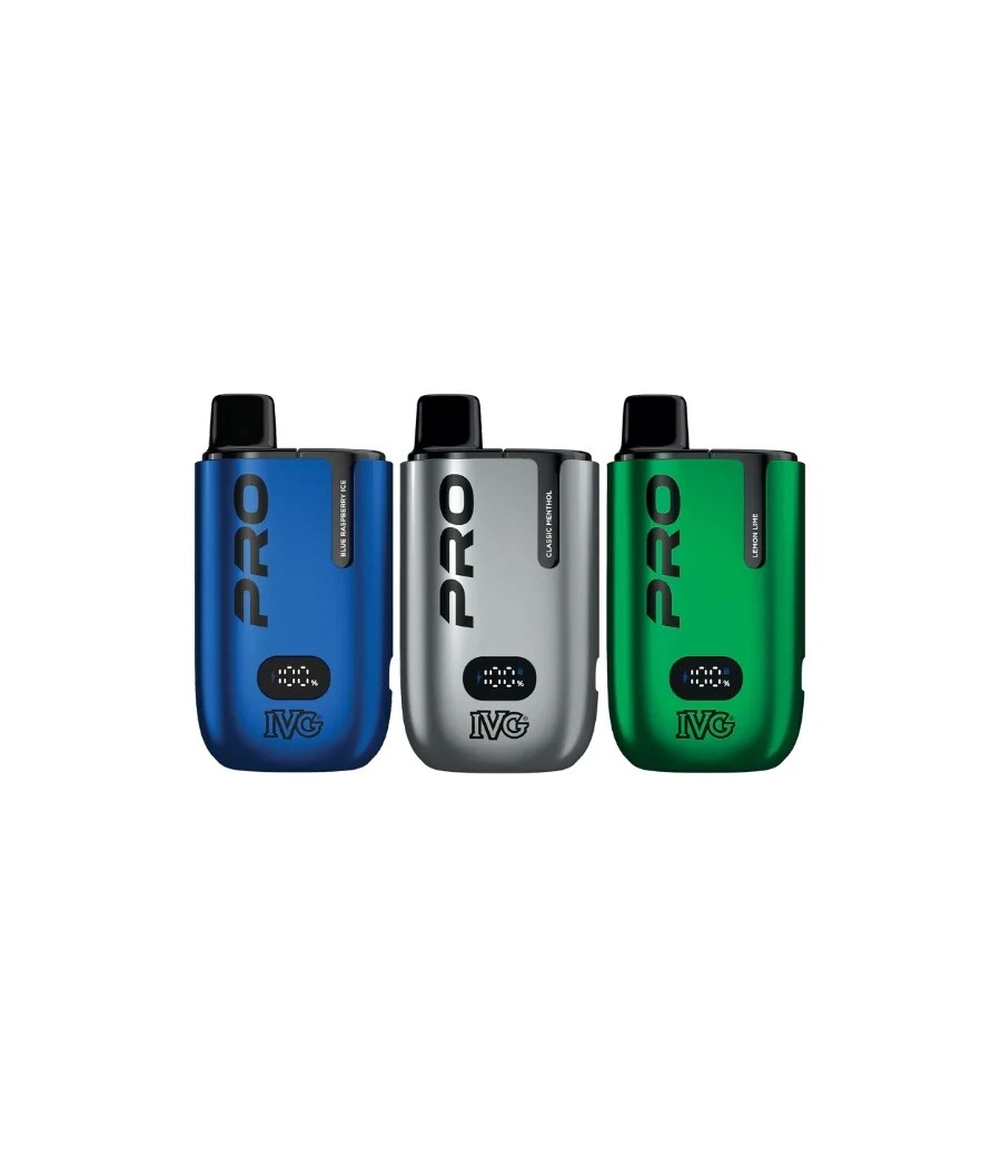 10mg IVG Pro 12 Prefilled Pod Vape Kit 10000 Puffs