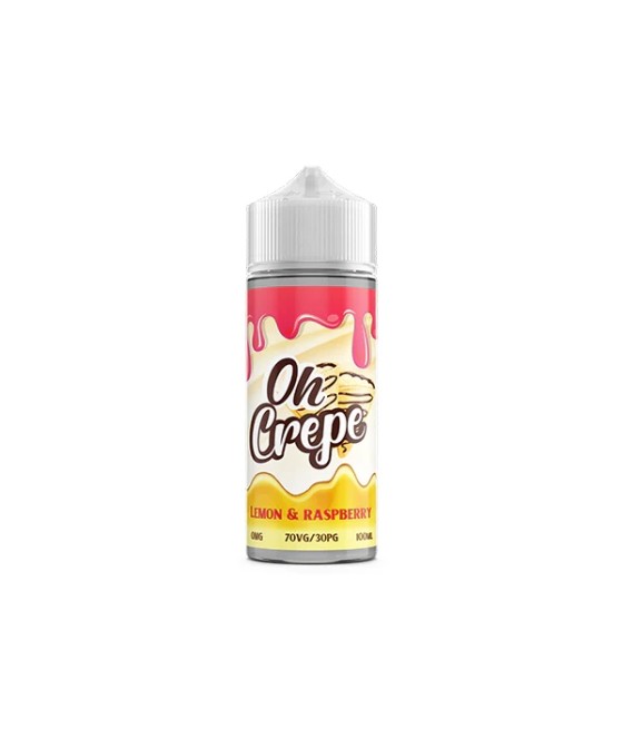 0mg Oh Crepe 100ml Shortfill (70VG/30PG)