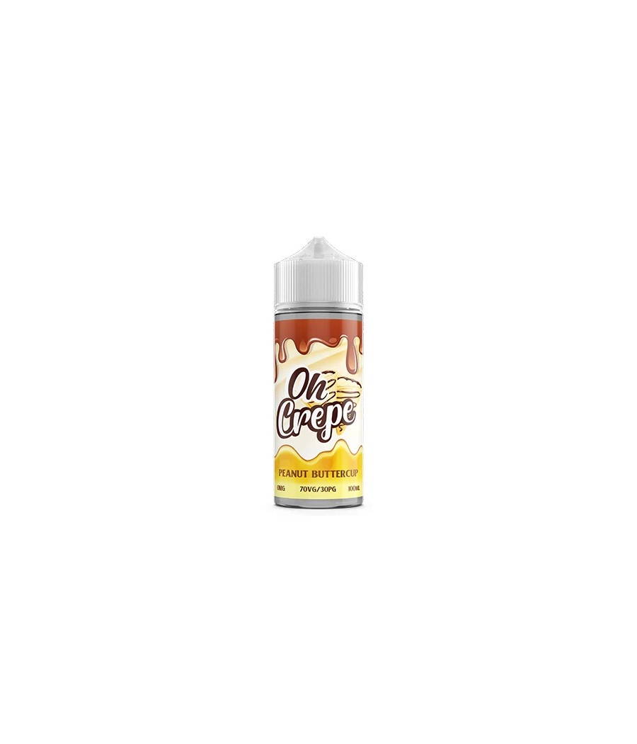 0mg Oh Crepe 100ml Shortfill (70VG/30PG)