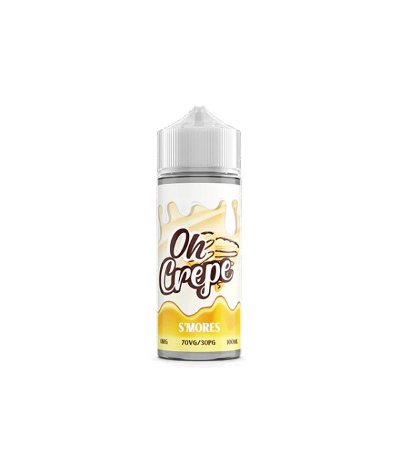 0mg Oh Crepe 100ml Shortfill (70VG/30PG)