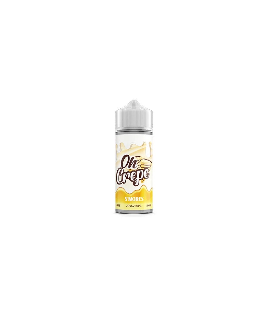 0mg Oh Crepe 100ml Shortfill (70VG/30PG)