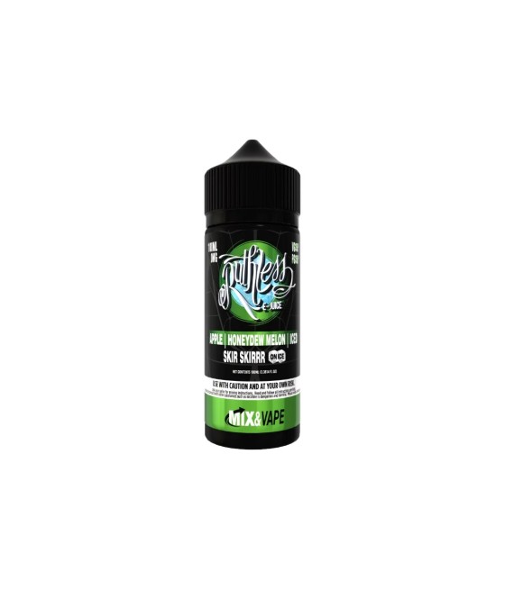 0mg Ruthless 120ml Shortfill (70VG/30PG)