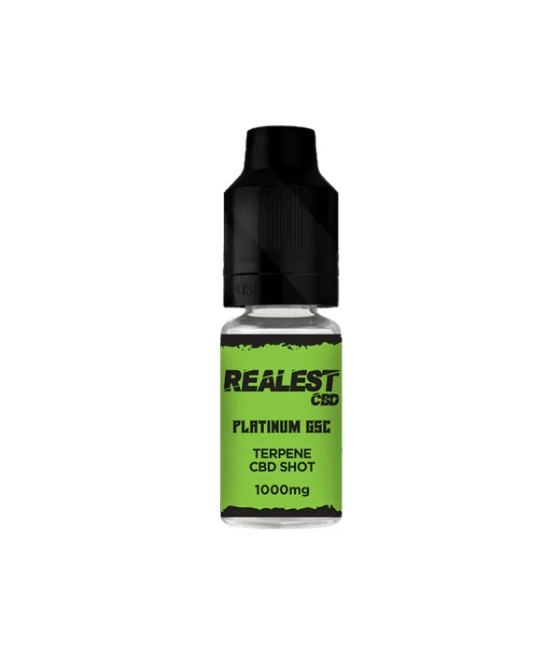Realest CBD 1000mg Terpene Infused CBD Booster Shot 10ml (BUY 1 GET 1 FREE)