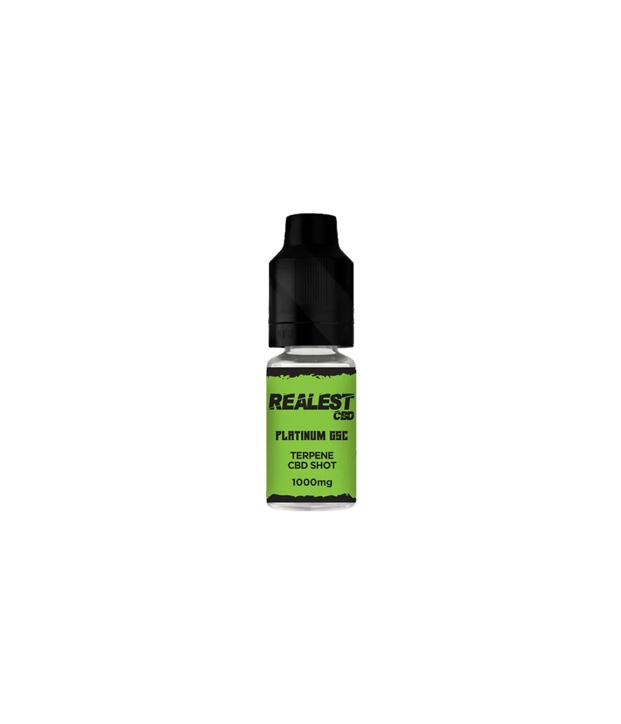 Realest CBD 1000mg Terpene Infused CBD Booster Shot 10ml (BUY 1 GET 1 FREE)