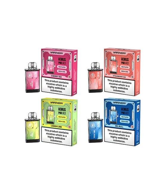 20mg Vapengin Venus Prefilled Pods 1200 Puffs - 2 Pcs