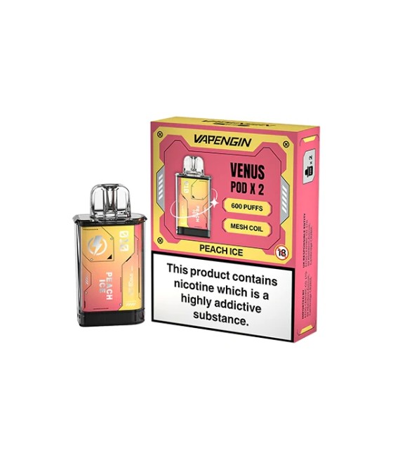 20mg Vapengin Venus Prefilled Pods 1200 Puffs - 2 Pcs
