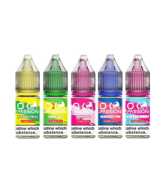 10mg OX Passion By OXVA 10ml Nic Salts (50VG/50PG)