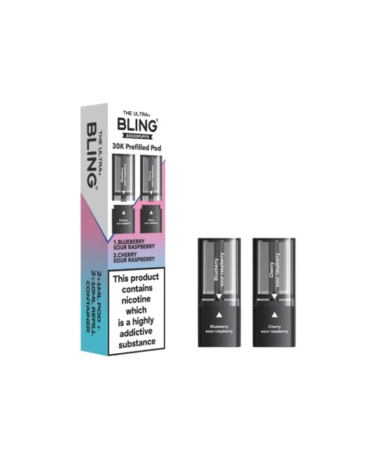 20mg Bling Ultra Pro Max 30K Prefilled Pods