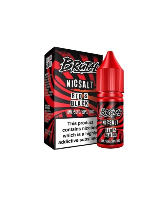11mg Just Juice Brutal Drinks 10ml Nic Salt (50VG/50PG)