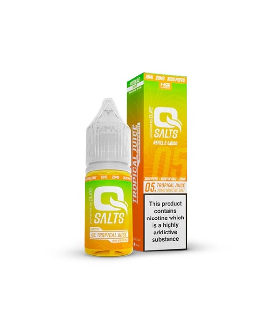 20mg Q Salts Nic Salts 10ml (50VG/50PG)