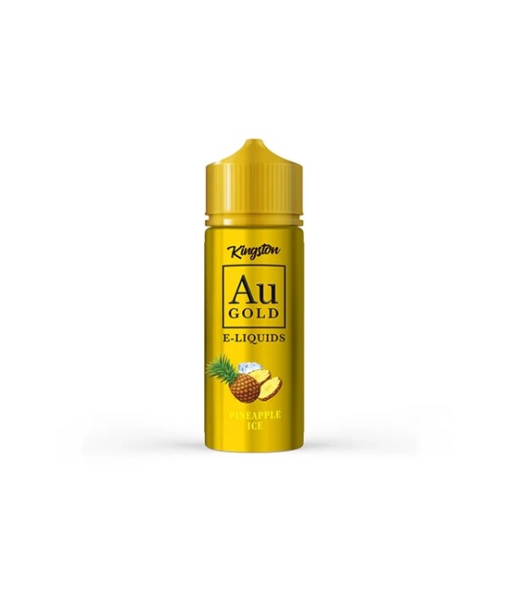 0mg AU Gold By Kingston 100ml Shortfill E-liquid (70VG/30PG)