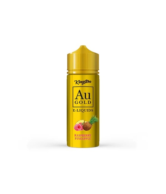0mg AU Gold By Kingston 100ml Shortfill E-liquid (70VG/30PG)