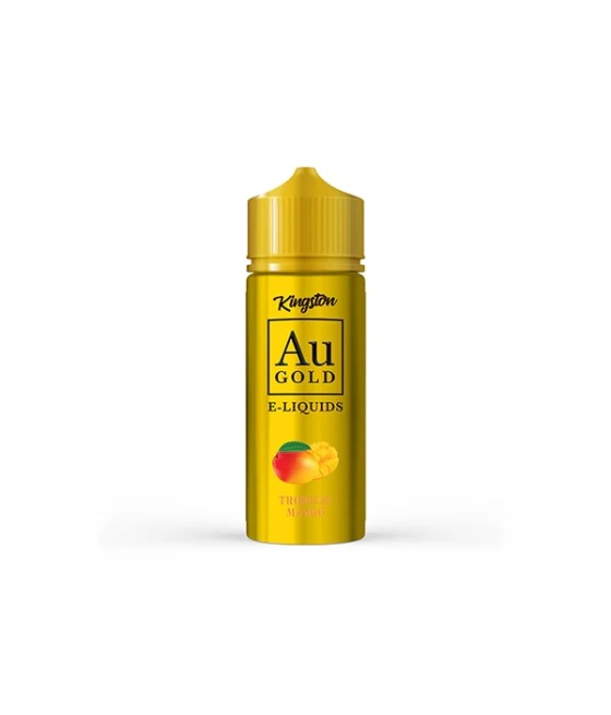 0mg AU Gold By Kingston 100ml Shortfill E-liquid (70VG/30PG)