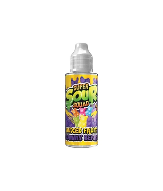Super Sour Squad By Signature Vapours 100ml E-liquid 0mg (50VG/50PG)