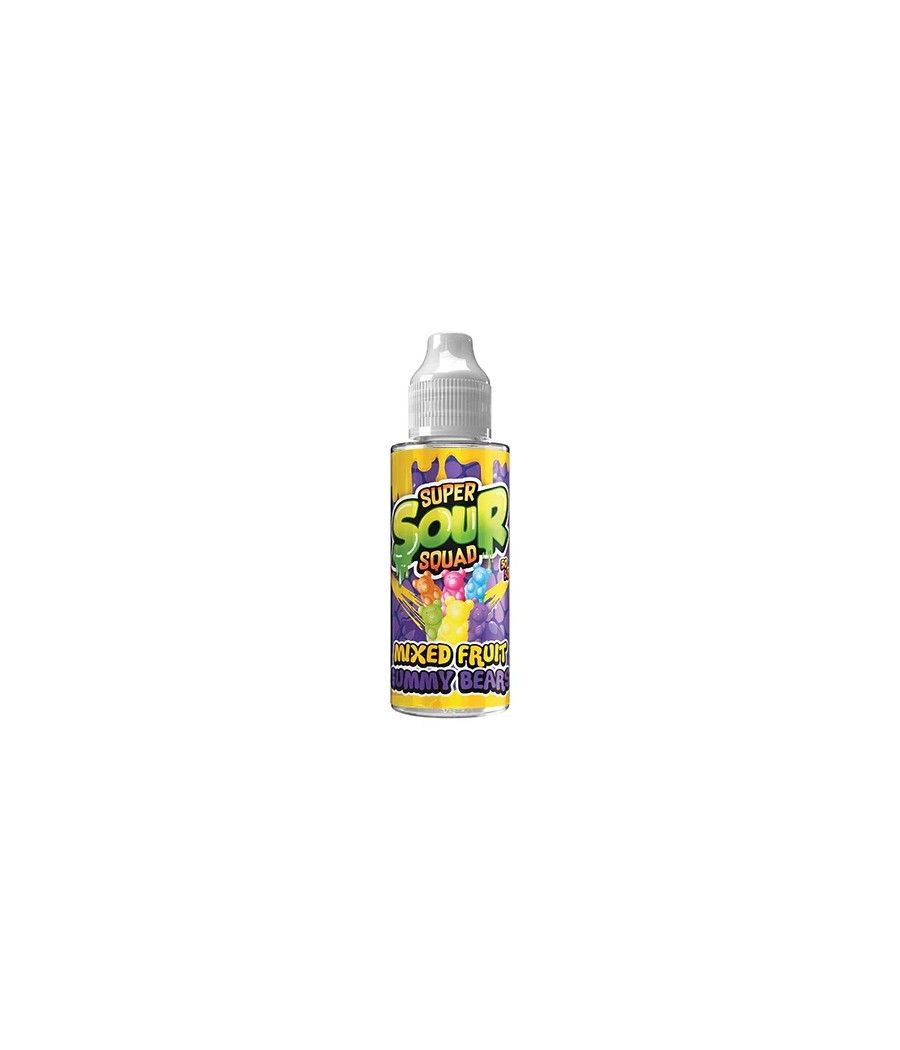 Super Sour Squad By Signature Vapours 100ml E-liquid 0mg (50VG/50PG)