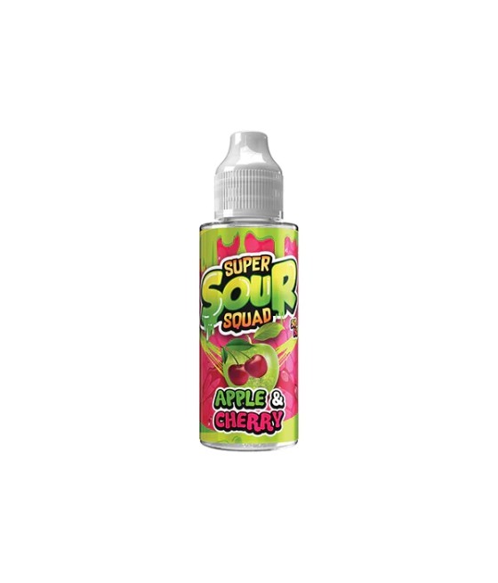 Super Sour Squad By Signature Vapours 100ml E-liquid 0mg (50VG/50PG)
