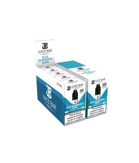 10mg Juice Bar Salts 10ml Nic Salts - Pack Of 5 (50VG/50PG)