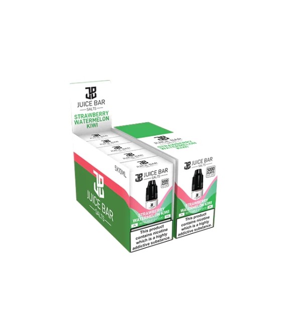 10mg Juice Bar Salts 10ml Nic Salts - Pack Of 5 (50VG/50PG)