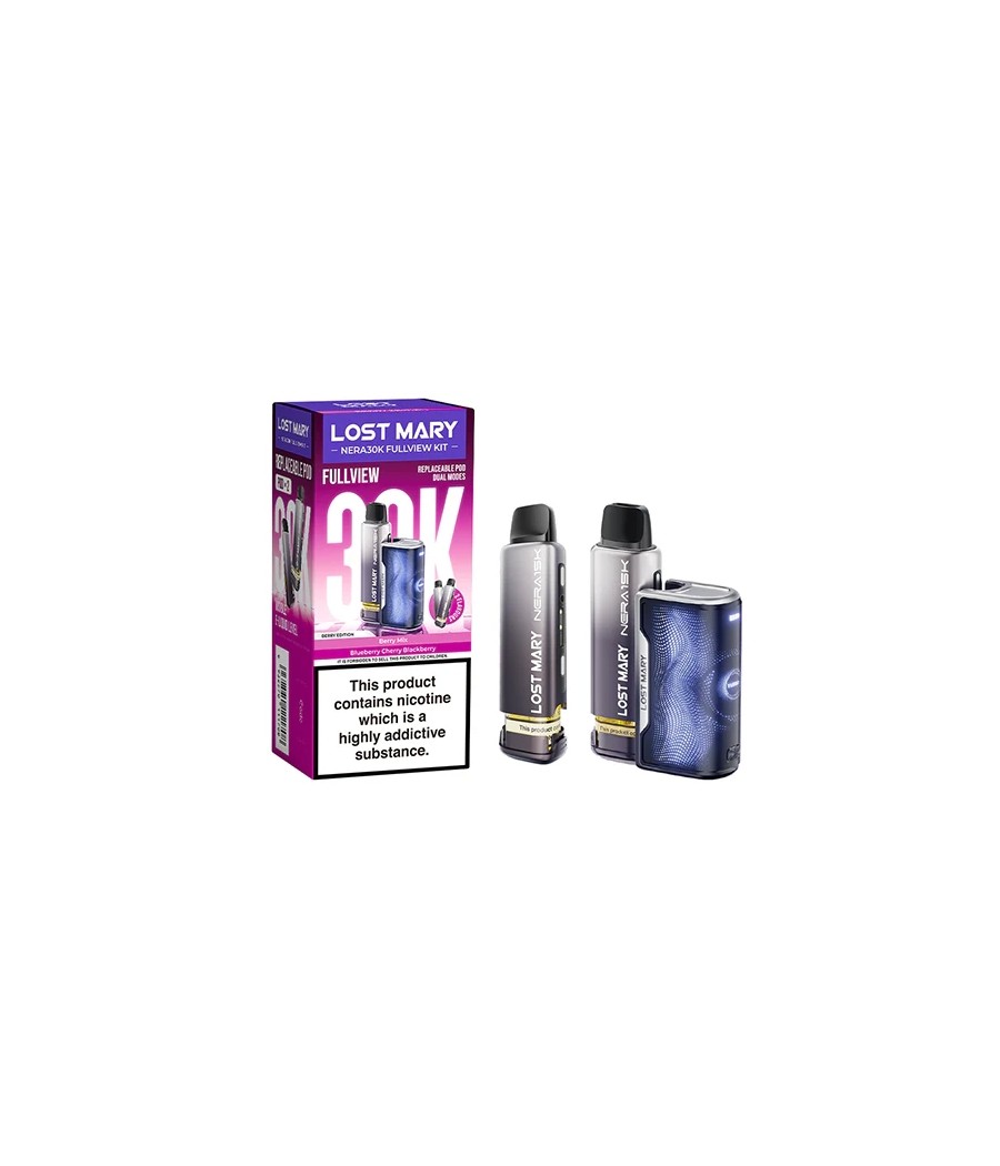 20mg LOST MARY Nera 30K Multi Edition Prefilled Pod Vape Kit - 30000 Puffs