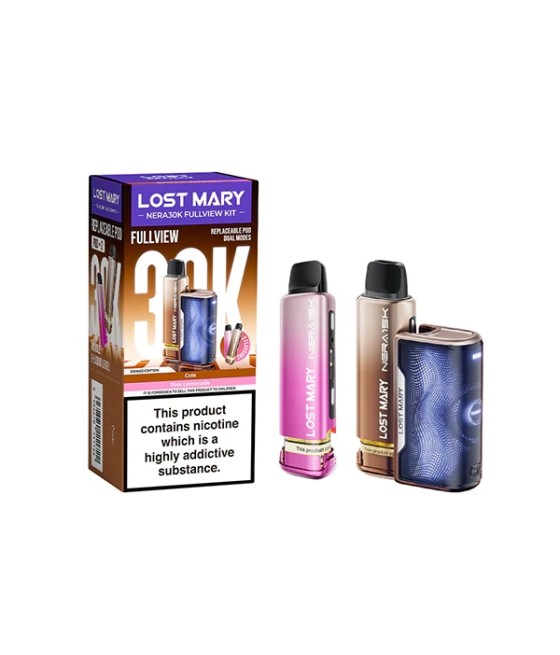 20mg LOST MARY Nera 30K Multi Edition Prefilled Pod Vape Kit - 30000 Puffs