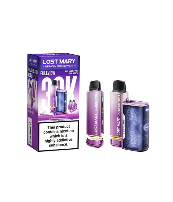 20mg LOST MARY Nera 30K Multi Edition Prefilled Pod Vape Kit - 30000 Puffs