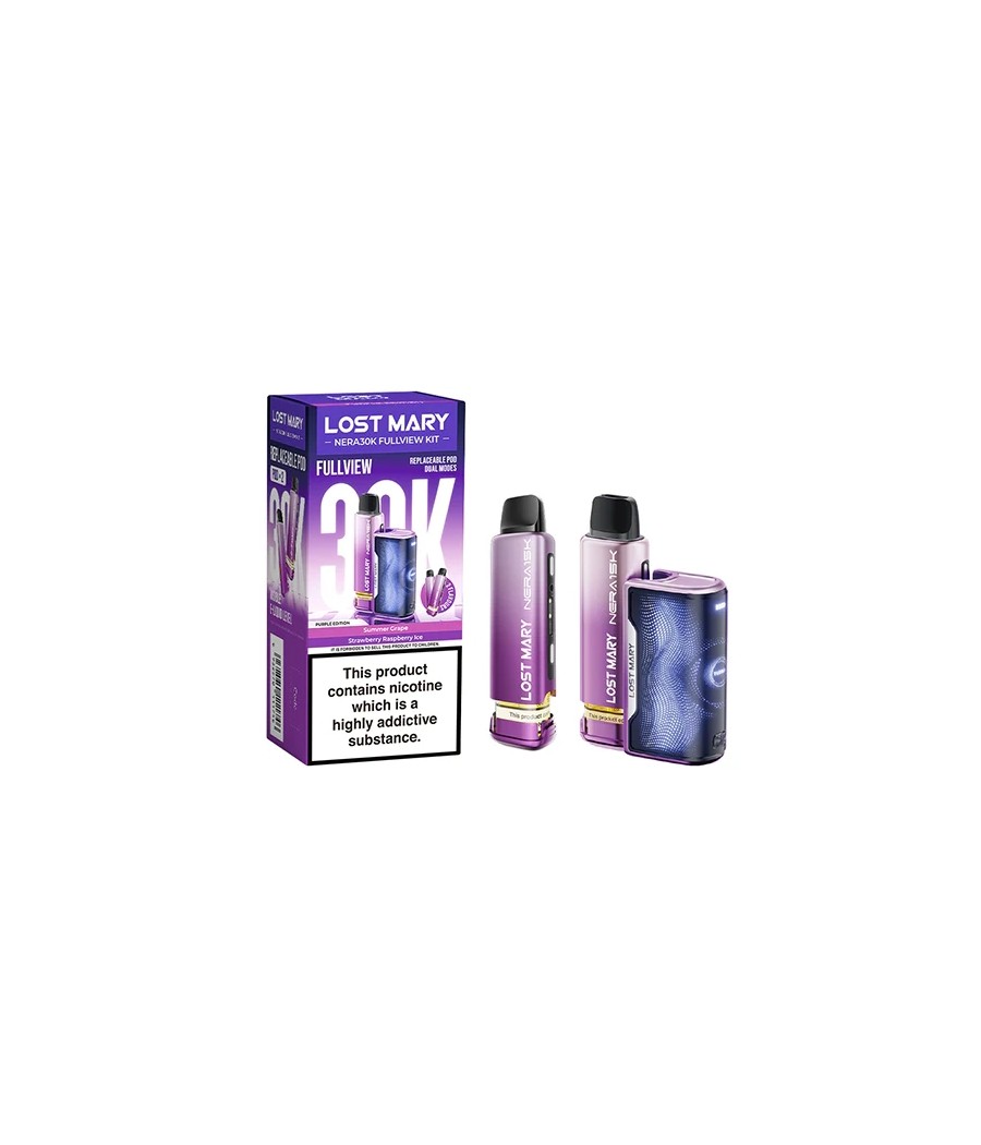 20mg LOST MARY Nera 30K Multi Edition Prefilled Pod Vape Kit - 30000 Puffs