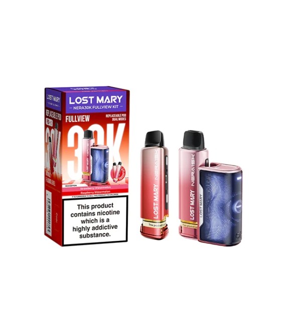 20mg LOST MARY Nera 30K Multi Edition Prefilled Pod Vape Kit - 30000 Puffs