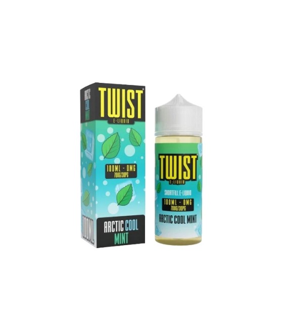 0mg Twist E-liquids 100ml Shortfill (70VP/30PG)