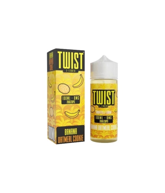 0mg Twist E-liquids 100ml Shortfill (70VP/30PG)