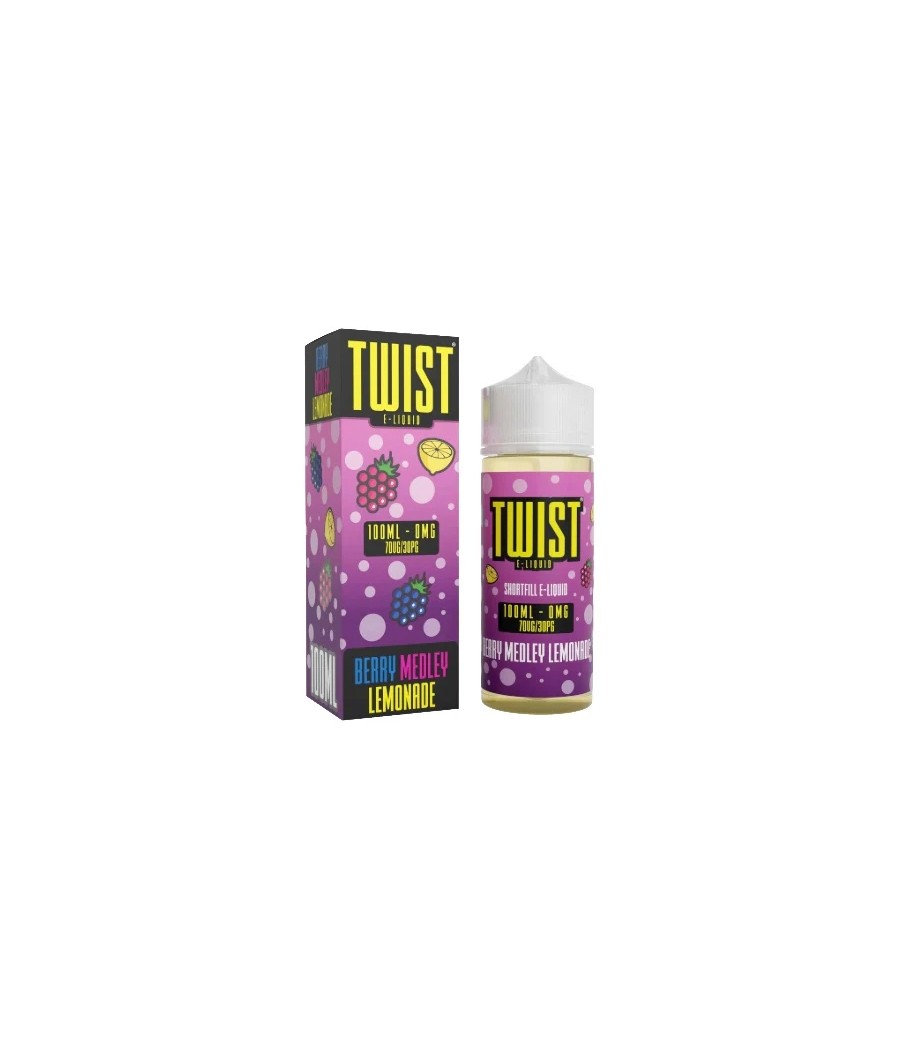 0mg Twist E-liquids 100ml Shortfill (70VP/30PG)