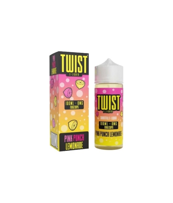 0mg Twist E-liquids 100ml Shortfill (70VP/30PG)