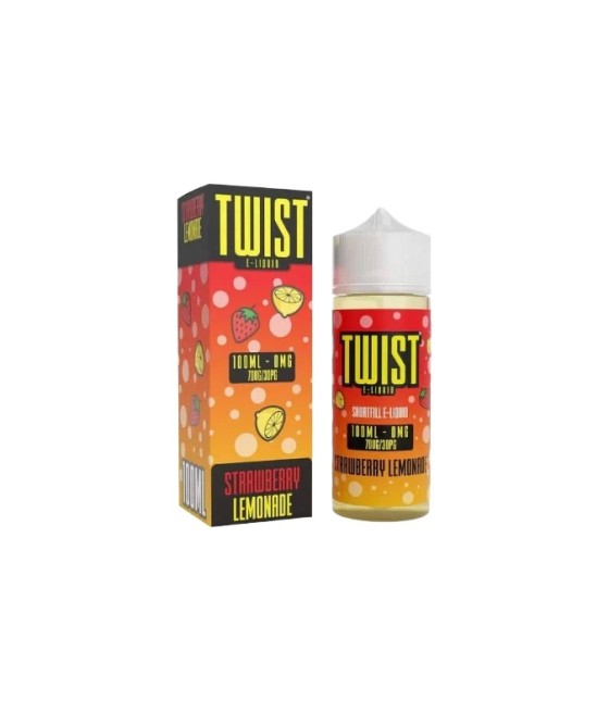 0mg Twist E-liquids 100ml Shortfill (70VP/30PG)