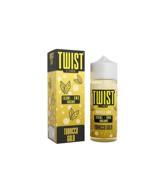 0mg Twist E-liquids 100ml Shortfill (70VP/30PG)
