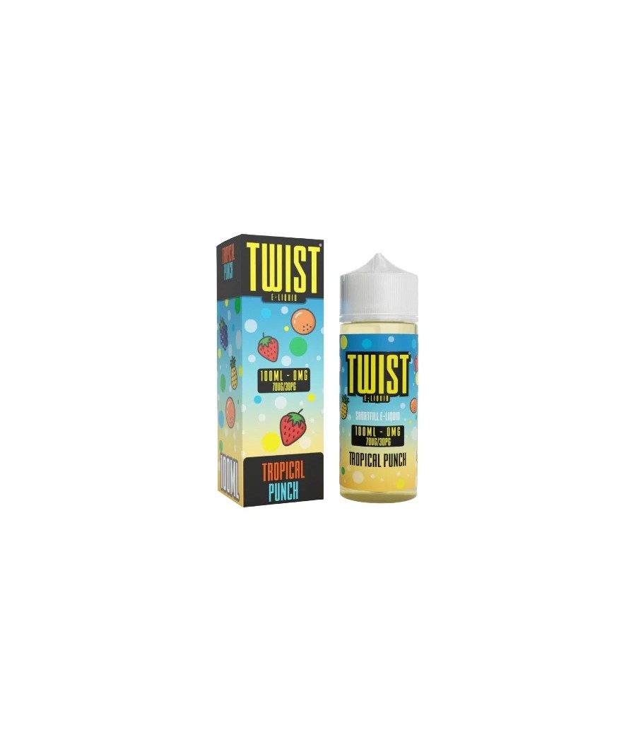 0mg Twist E-liquids 100ml Shortfill (70VP/30PG)