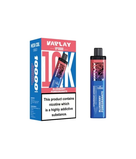 20mg Vaplay Royal 10k Prefilled Pod Vape Kit 10000 puffs