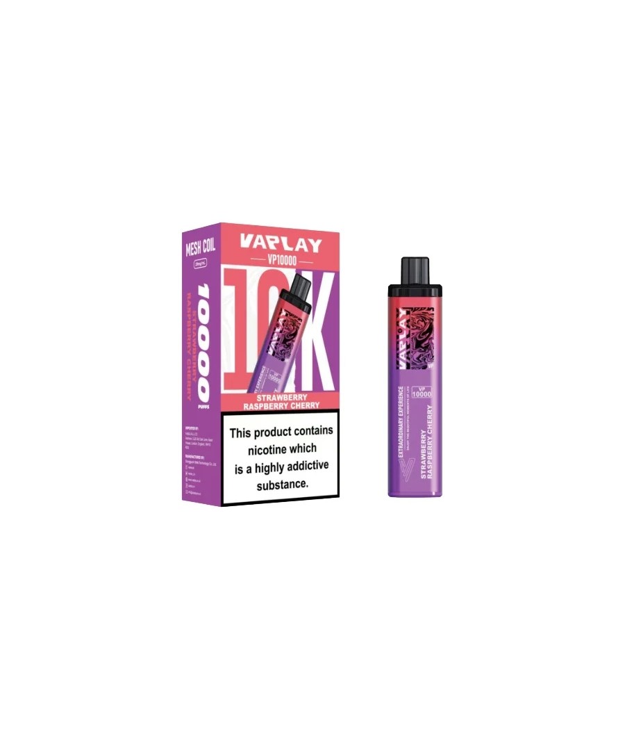 20mg Vaplay Royal 10k Prefilled Pod Vape Kit 10000 puffs