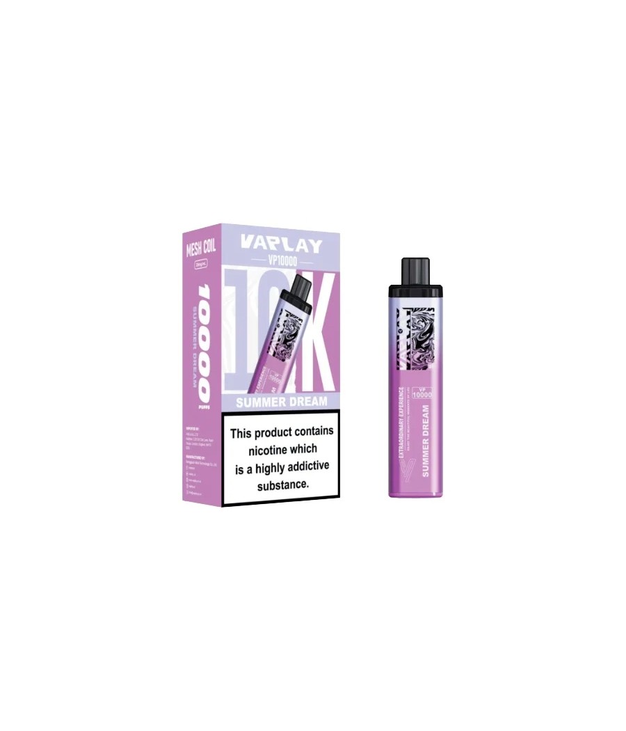 20mg Vaplay Royal 10k Prefilled Pod Vape Kit 10000 puffs