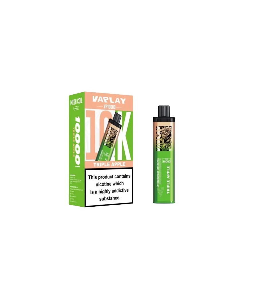 20mg Vaplay Royal 10k Prefilled Pod Vape Kit 10000 puffs