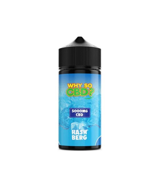 Why So CBD? 5000mg Full Spectrum CBD E-liquid 120ml