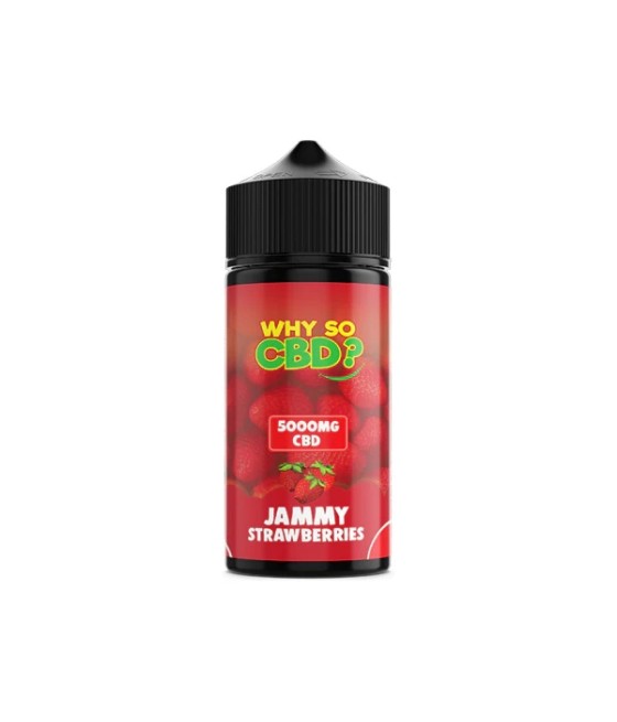 Why So CBD? 5000mg Full Spectrum CBD E-liquid 120ml
