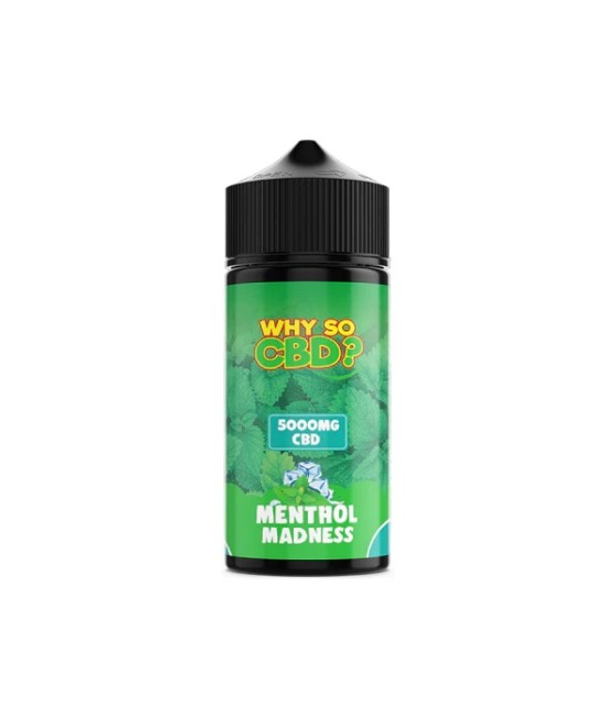 Why So CBD? 5000mg Full Spectrum CBD E-liquid 120ml
