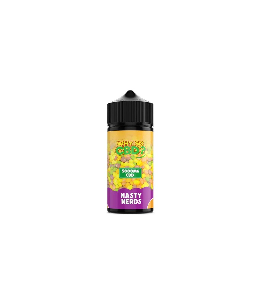 Why So CBD? 5000mg Full Spectrum CBD E-liquid 120ml